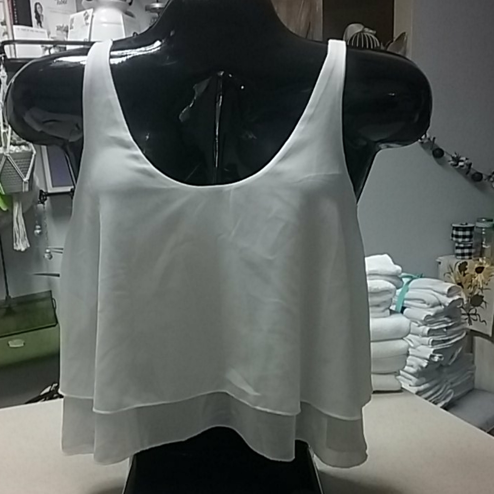 Layered crop top